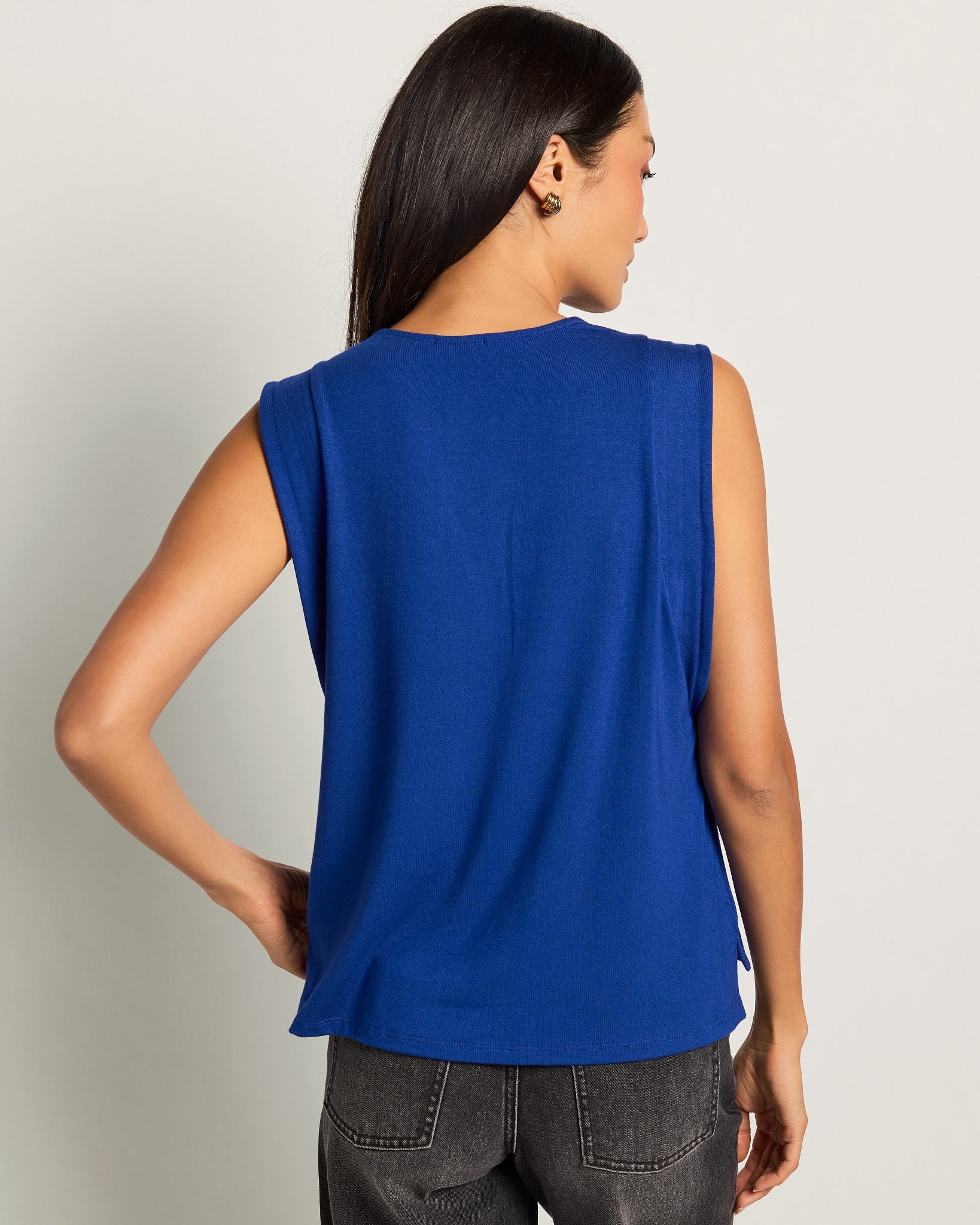Royal $|& SEAS Libre V-Neck Tank - SOF Back
