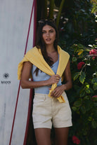 Golden $|& SEAS Blossom Sweatshirt "SUNKISSED" - SOF Side