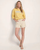 Golden $|& SEAS Blossom Sweatshirt "SUNKISSED" - UGC On Fig