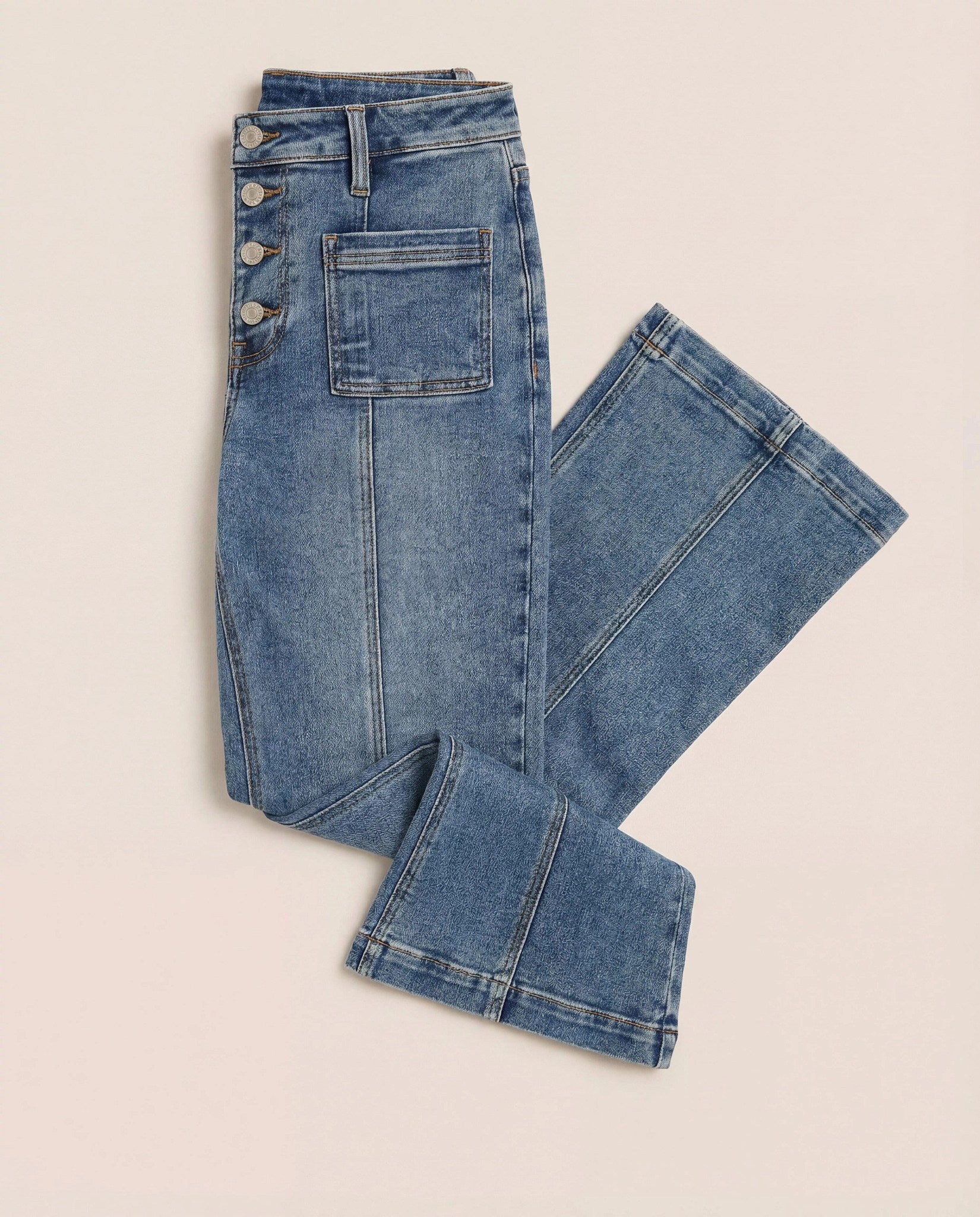 Storm $|& SEAS West Bootcut Jean - Hanger Detail