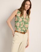 Vintage White $|& SEAS Muse Wide Leg Pant - VOF Front