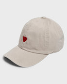 Stone $|& David & Young Embroidered Heart Baseball Cap - Hanger Front