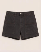 Vintage Black $|& SEAS Oasis Patch Pocket Short - Hanger Detail