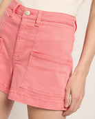 Peachy $|& SEAS Oasis Patch Pocket Short - SOF Full Front