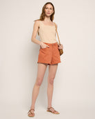Terracotta $|& SEAS Casey Twill Short - UGC On Fig