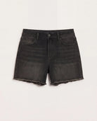 Black $|& SEAS Boyfriend Short - Hanger Detail