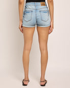 Light Wash $|& Herizon Millie Boyfriend Short - SOF Back