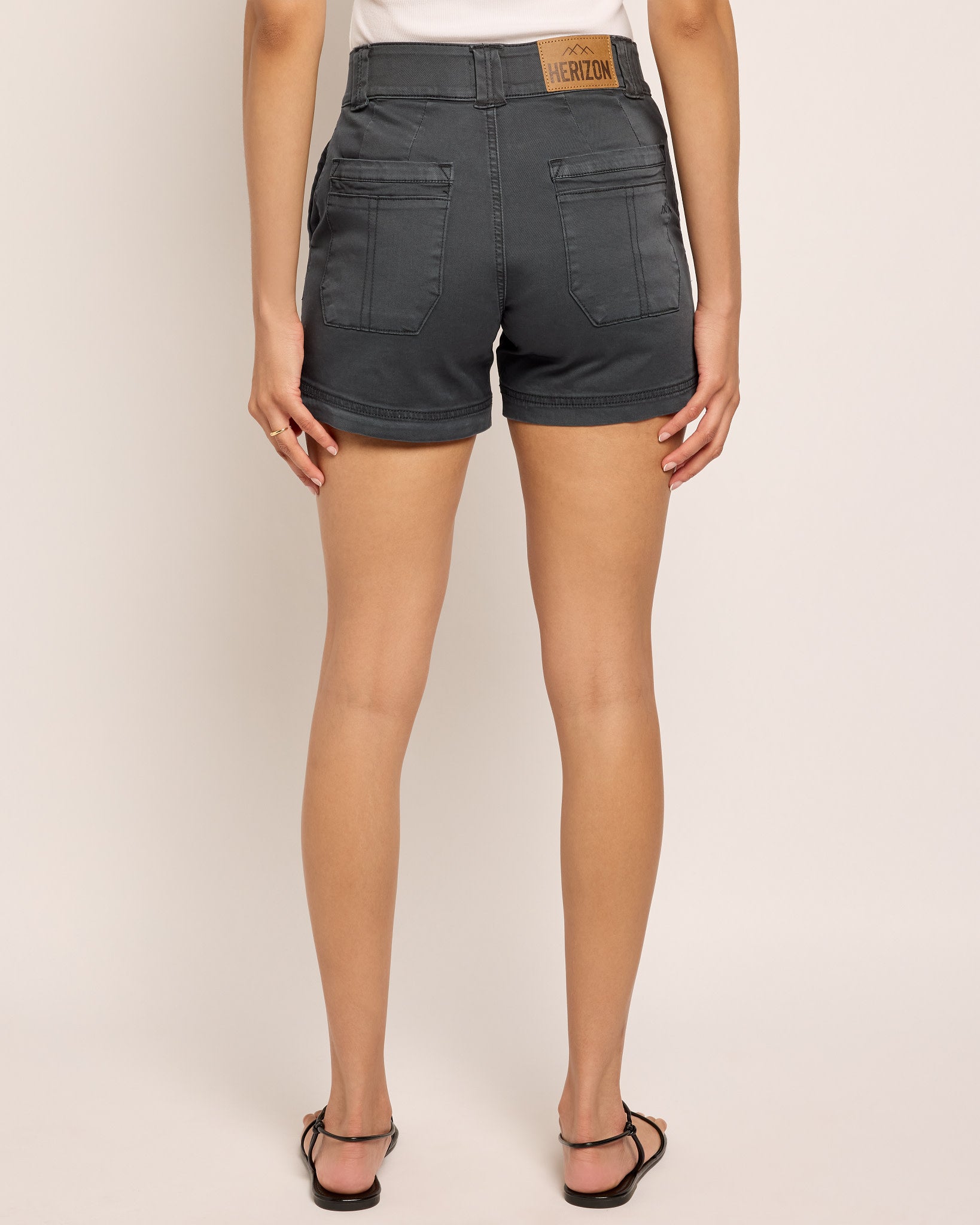 Graphite $|& Herizon Skyline Short - SOF Back