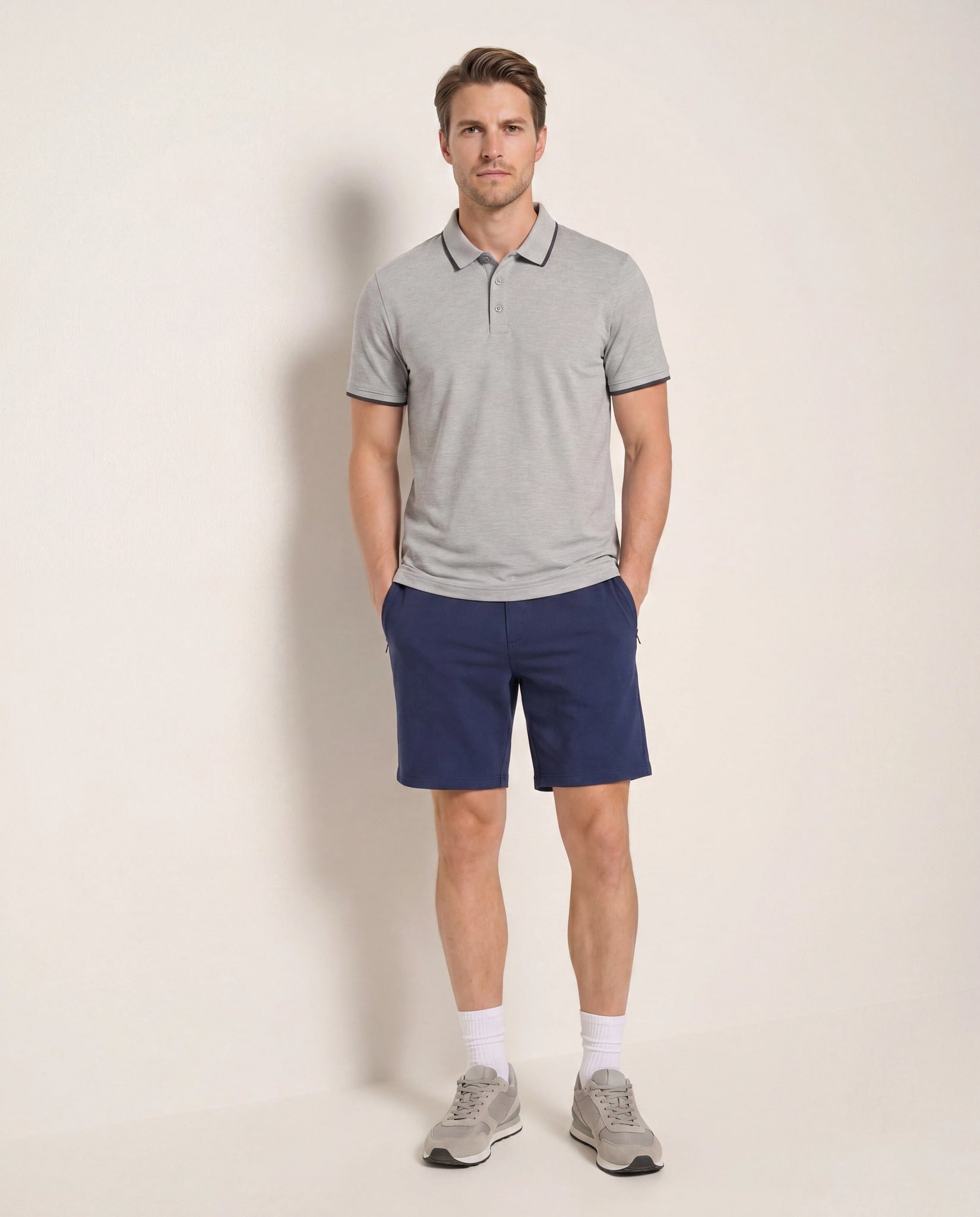 Tactical White Spacedye $|& SDOS Active Polo - UGC On Fig