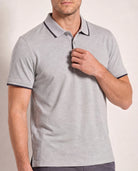 Tactical White Spacedye $|& SDOS Active Polo - SOF Full Front