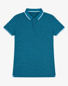 Oxide Teal Spacedye $|& SDOS Active Polo - Hanger Detail