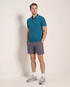 Oxide Teal Spacedye $|& SDOS Active Polo - UGC On Fig