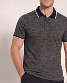 Stealth Shadow Spacedye $|& SDOS Active Polo - SOF Full Front