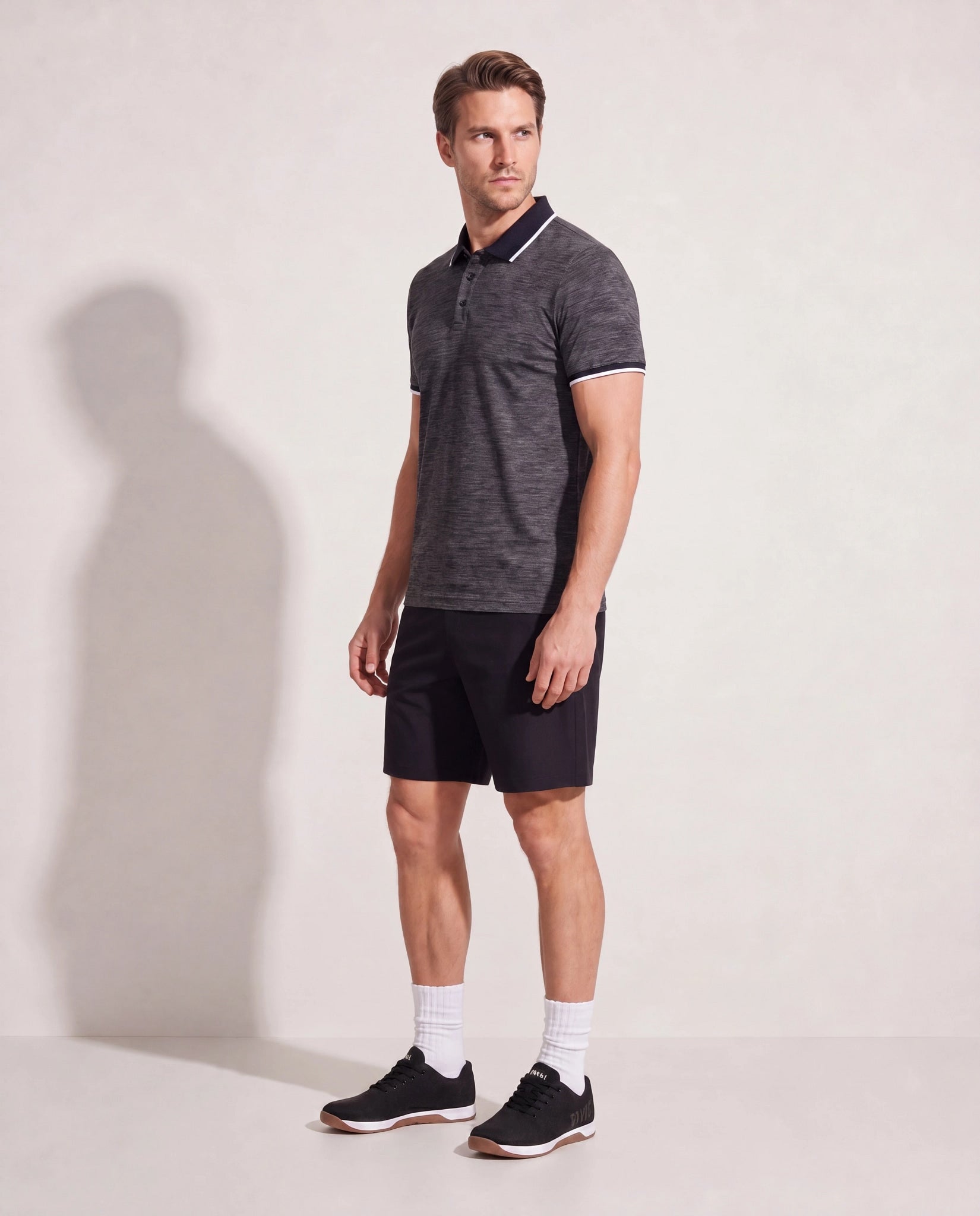 Stealth Shadow $|& SDOS Short Zip Back Pocket - Stretch Knit - UGC On Fig