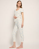 Pool Blue $|& SEAS Snuggle Up Jogger - VOF Front