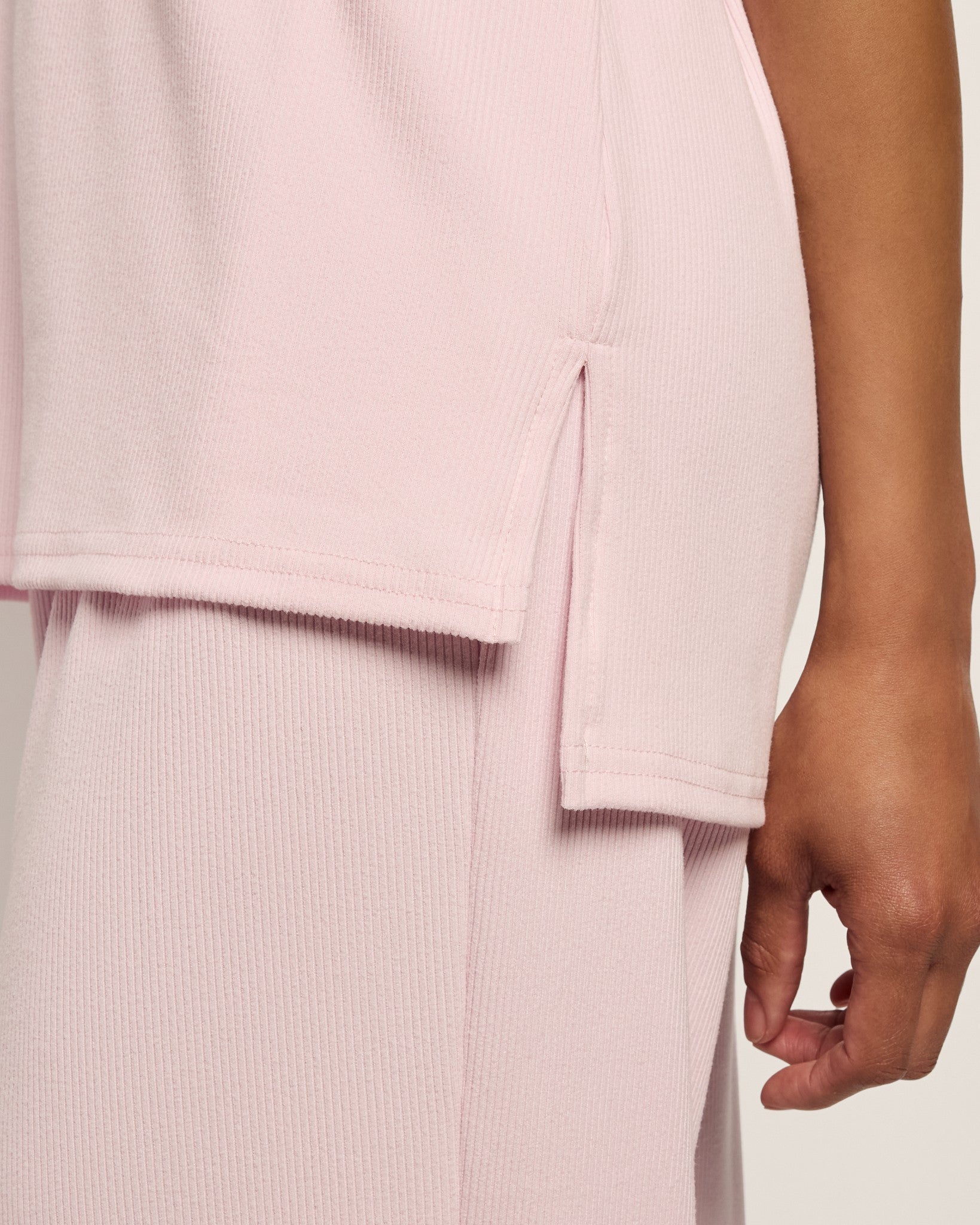 Peach Ice $|& SEAS Press Snooze Tee - VOF Front