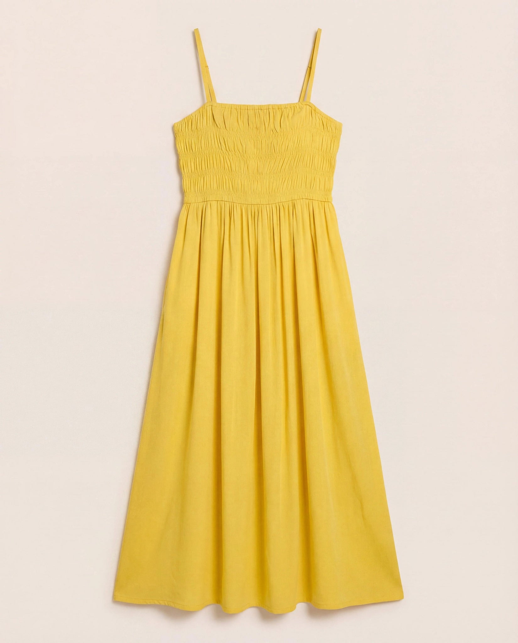Pineapple $|& SEAS Regal Smocked Dress - Hanger Detail