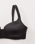 Black $|& Vibrant Semi-Demi EveryWear Bra