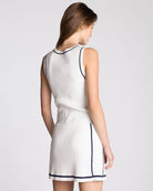 Ivory Navy $|& Thread & Supply Freefall Tank - Hanger Side