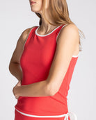 Red $|& Thread & Supply Valley Tank - Hanger Front