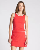 Red $|& Thread & Supply Valley Tank - VOF Detail