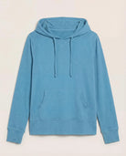 Tranquil Blue $|& SEAS Shoreline Hacci Pocket Hoodie - Hanger Detail