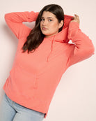 Peachy $|& SEAS Shoreline Hacci Pocket Hoodie - VOF Front