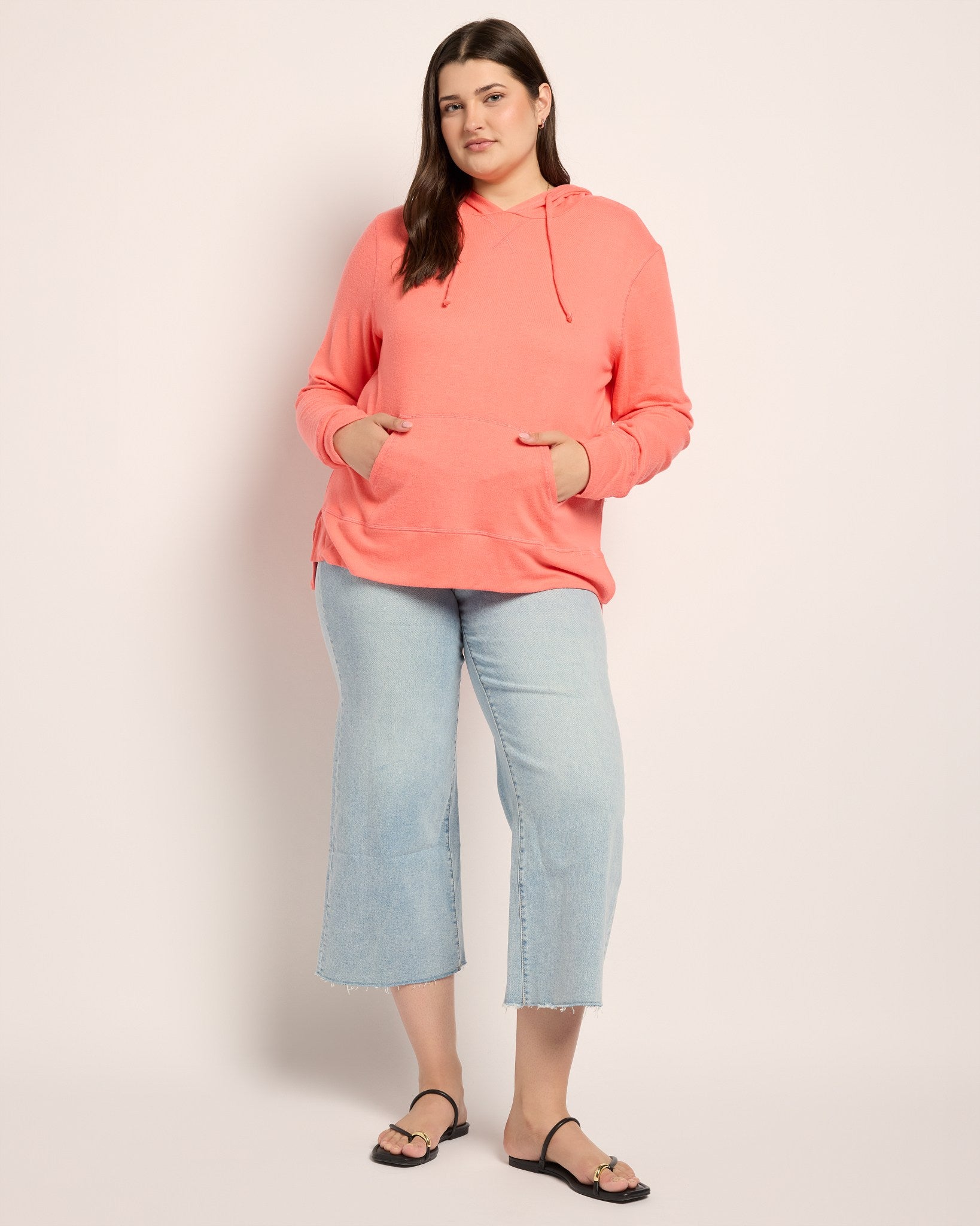 Peachy $|& SEAS Shoreline Hacci Pocket Hoodie - UGC On Fig