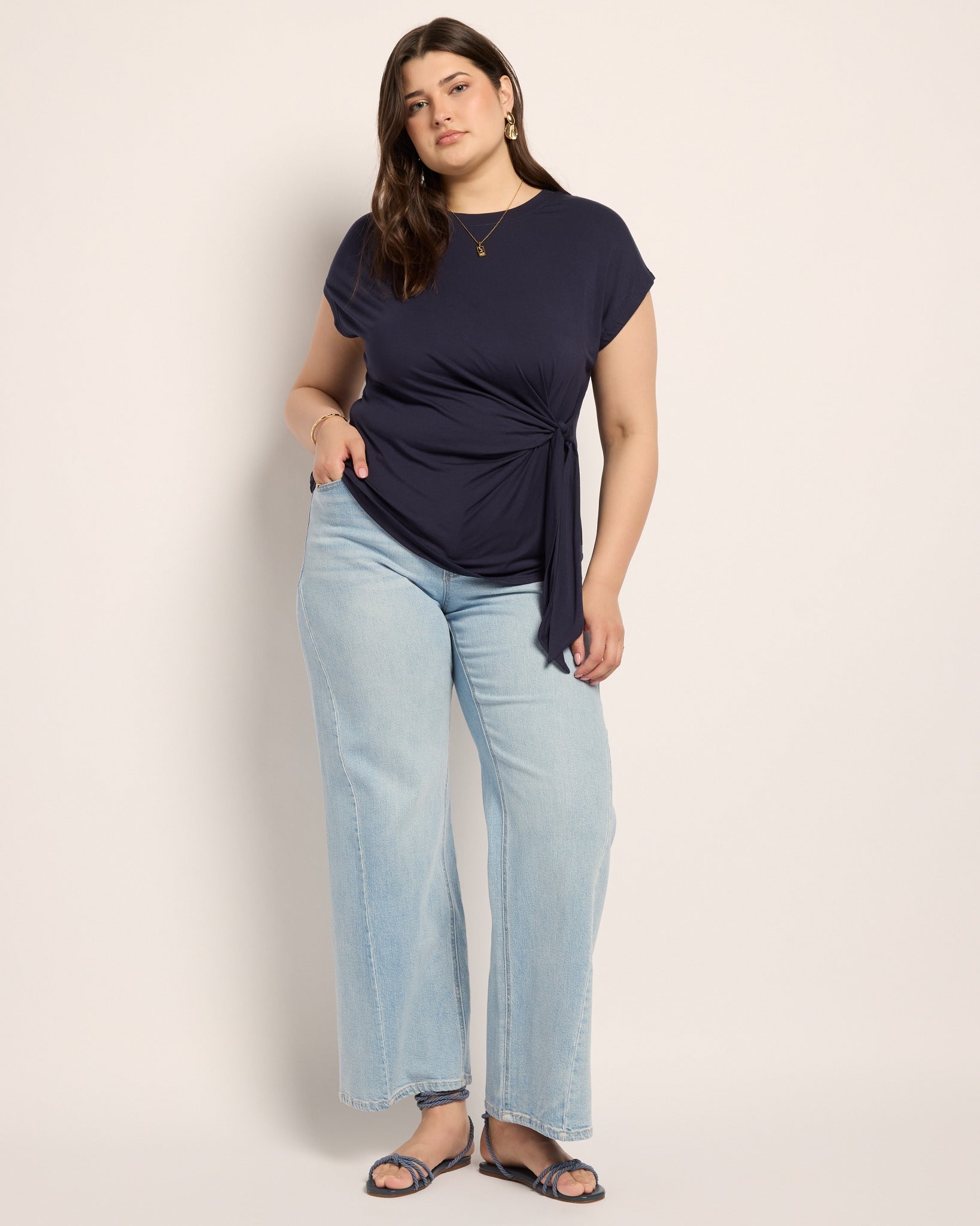 Mariner Midnight $|& SEAS Tidal Tied Waist Tee - UGC On Fig