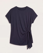 Mariner Midnight $|& SEAS Tidal Tied Waist Tee - Hanger Detail