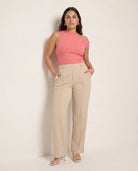 Peachy $|& SEAS Eden Pleated One Shoulder Top - UGC On Fig
