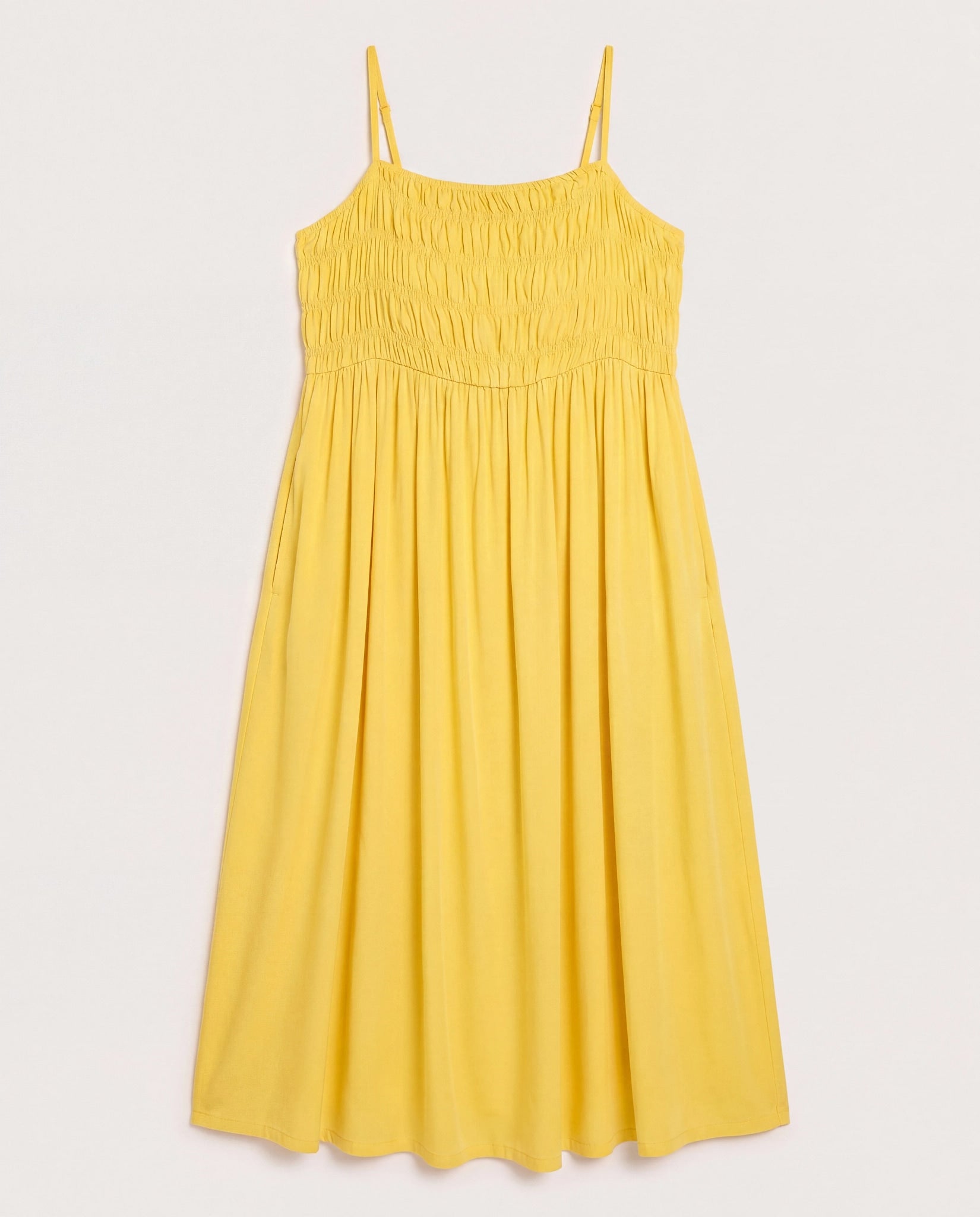 Pineapple $|& SEAS Regal Smocked Dress - Hanger Detail