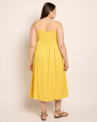 Pineapple $|& SEAS Regal Smocked Dress - SOF Back