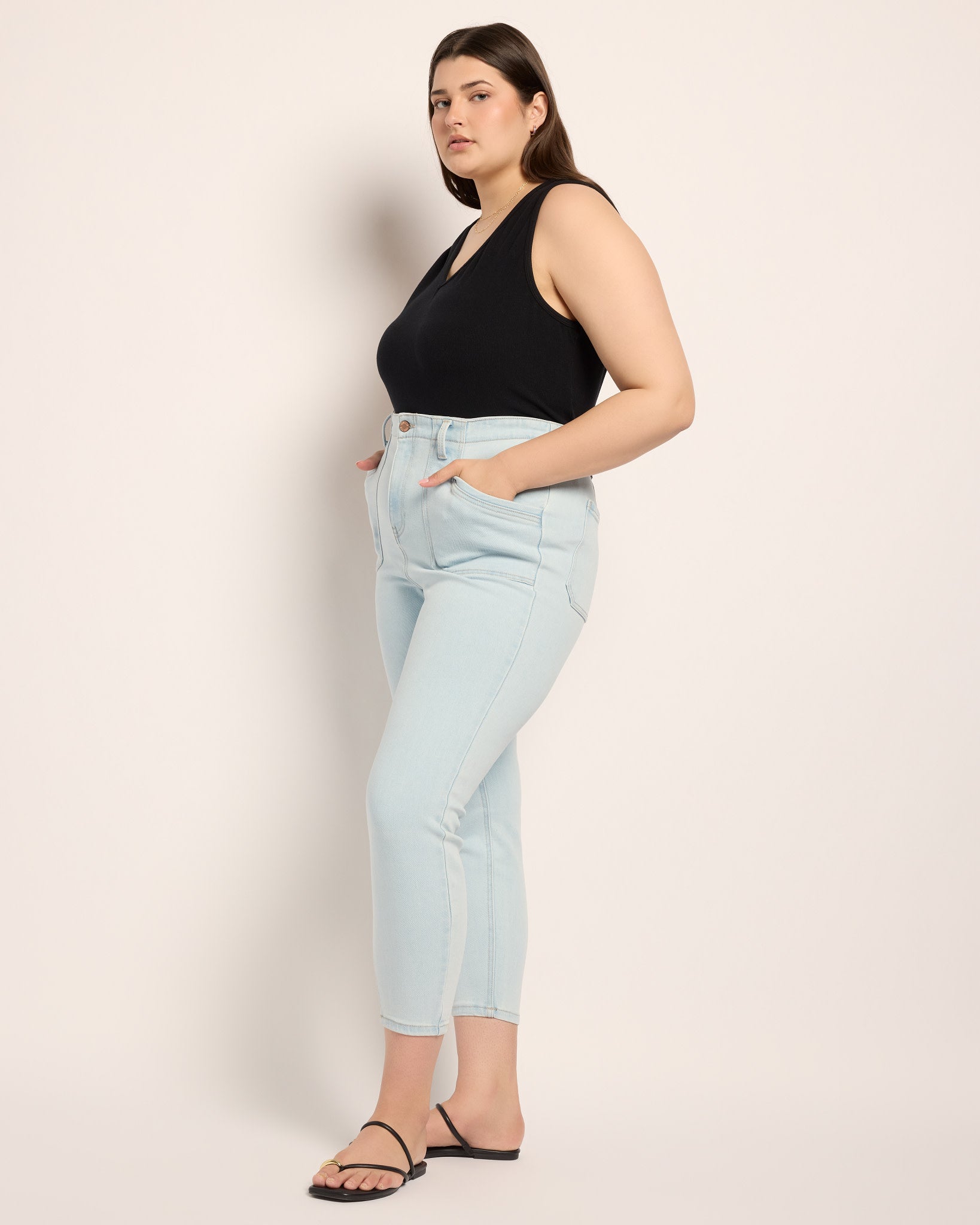 Clear Sky $|& Herizon Elm Skinny Jean - SOF Front