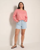 Clear Sky $|& SEAS Maple Distressed Short - UGC On Fig