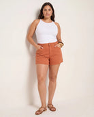 Terracotta $|& SEAS Casey Twill Short - UGC On Fig