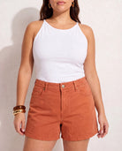 Terracotta $|& SEAS Casey Twill Short - SOF Full Front