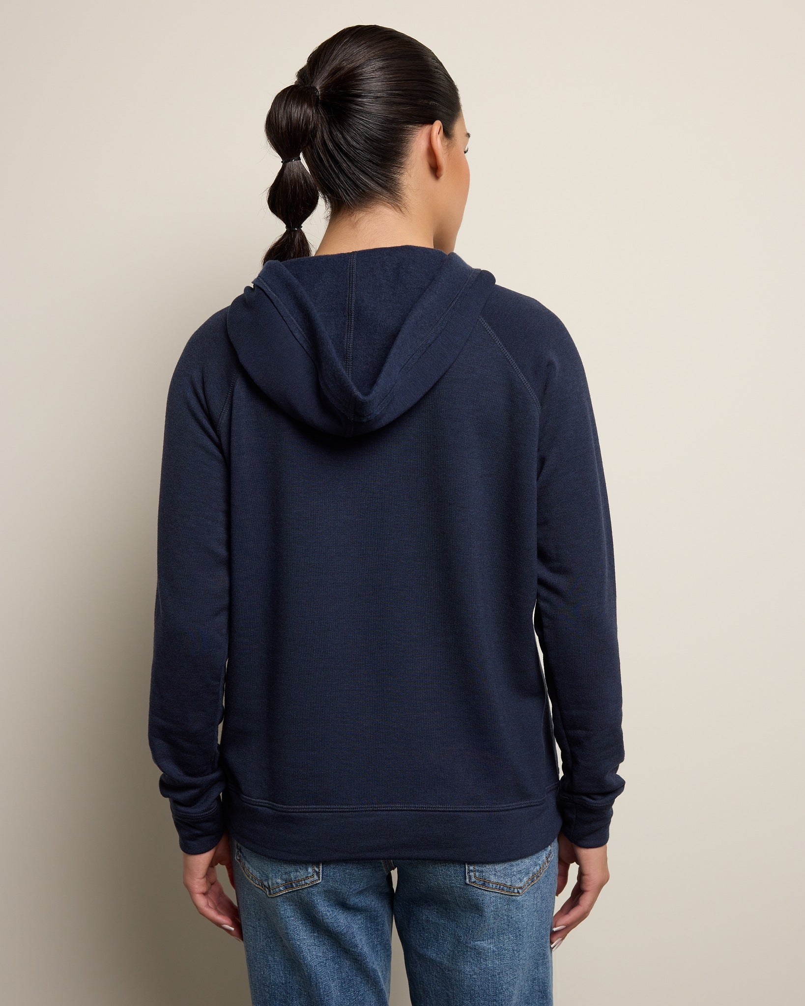 Navy $|& wantable 6-7 Graphic Hoodie - SOF Back
