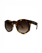 Tortoise $|& RS eyeshop Geometric Edge Sunglasses - VOF Detail