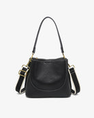 Black $|& Jen & Co. Corinna Bucket Bag - VOF Detail