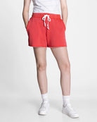 Red $|& Thread & Supply Jordan Shorts - VOF Detail
