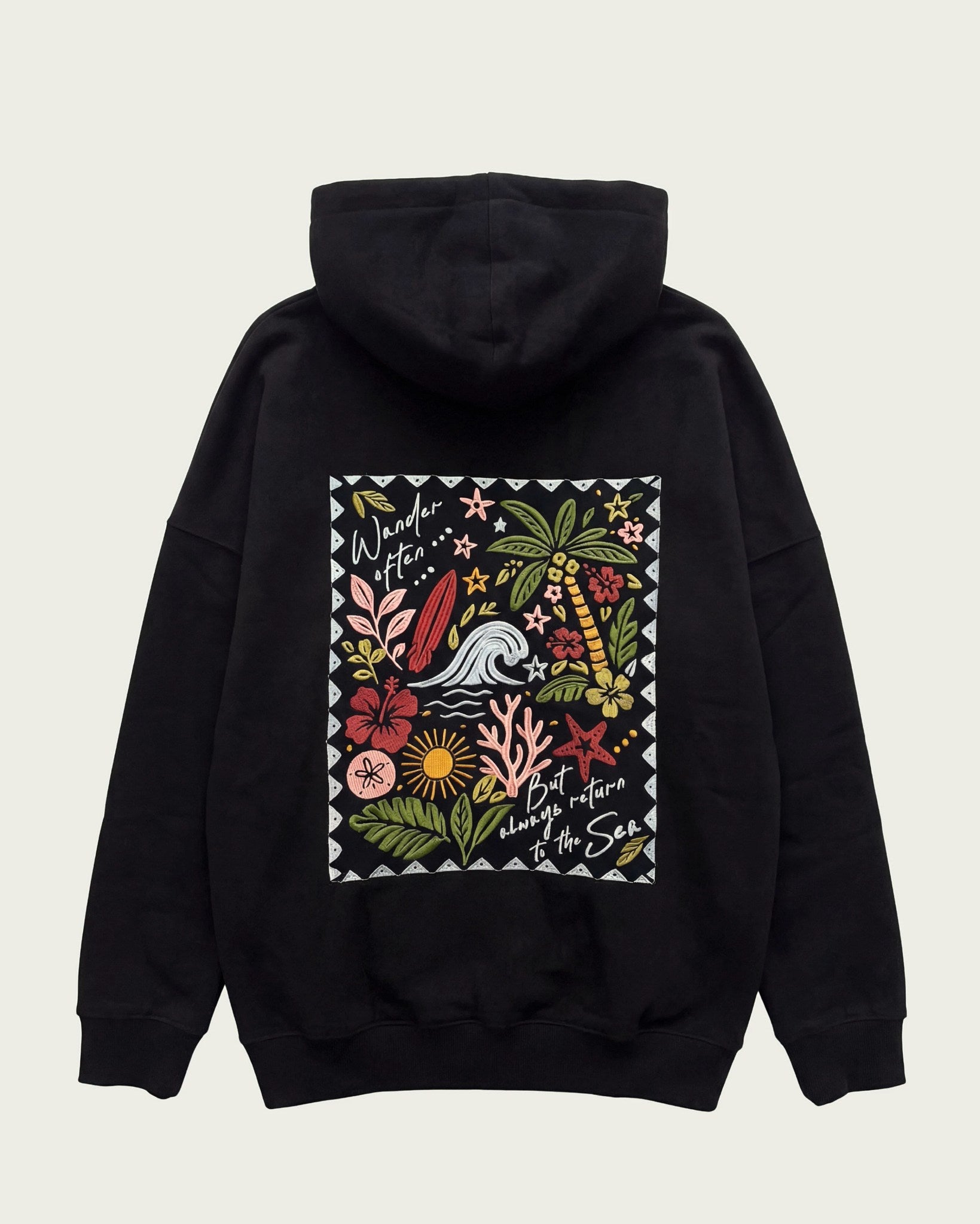 Midnight $|& SEAS Ryder "Tide Tripper" Graphic Hoodie
