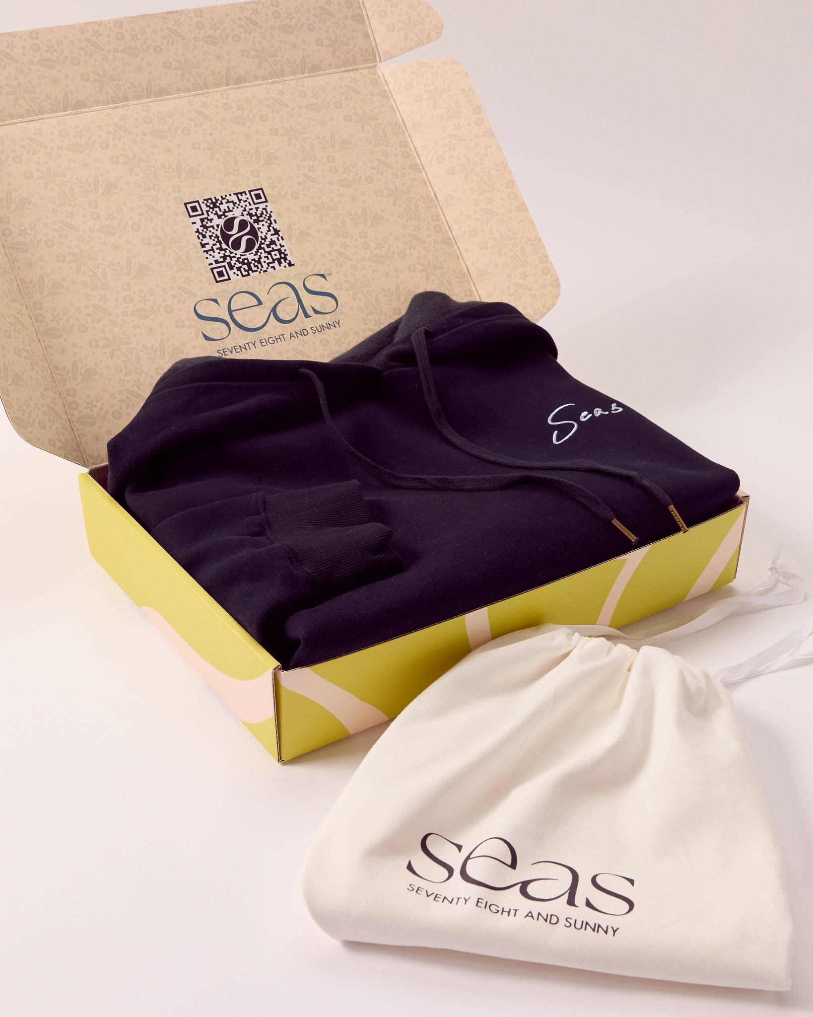 Midnight $|& SEAS Ryder "Tide Tripper" Graphic Hoodie - Hanger Back