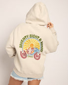 Cream $|& SEAS Ryder "Sun Chaser" Graphic Hoodie - VOF Side
