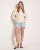 Cream $|& SEAS Ryder "Sun Chaser" Graphic Hoodie - UGC On Fig