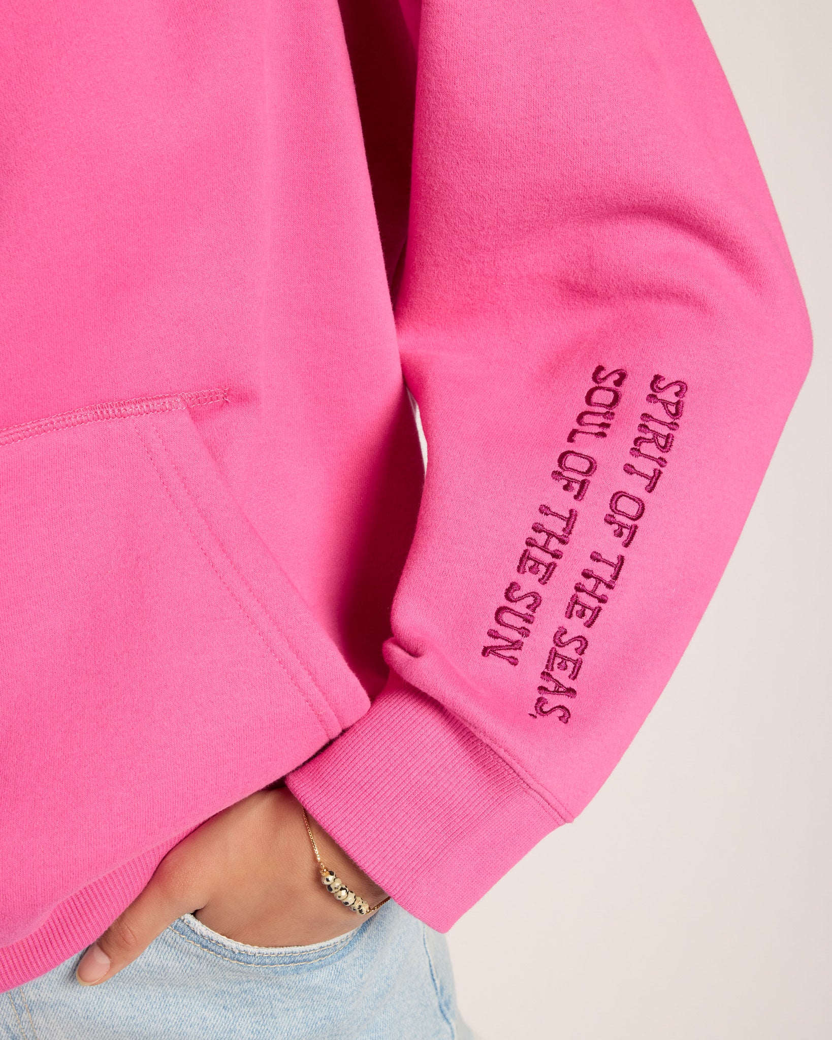 Rouge $|& SEAS Ryder "Salty Bandit" Graphic Hoodie - SOF Detail