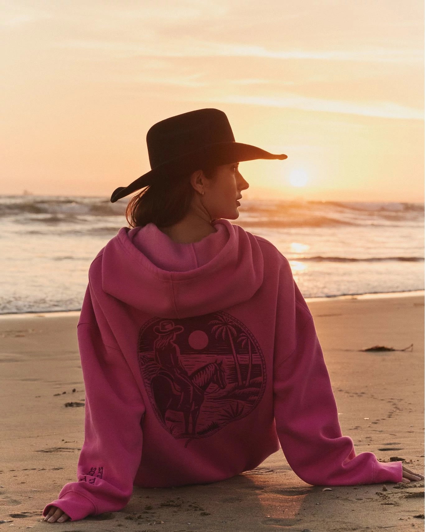Rouge $|& SEAS Ryder "Salty Bandit" Graphic Hoodie - SOF Side
