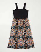 Black Multi $|& Loveappella Strap Dress - Hanger Detail