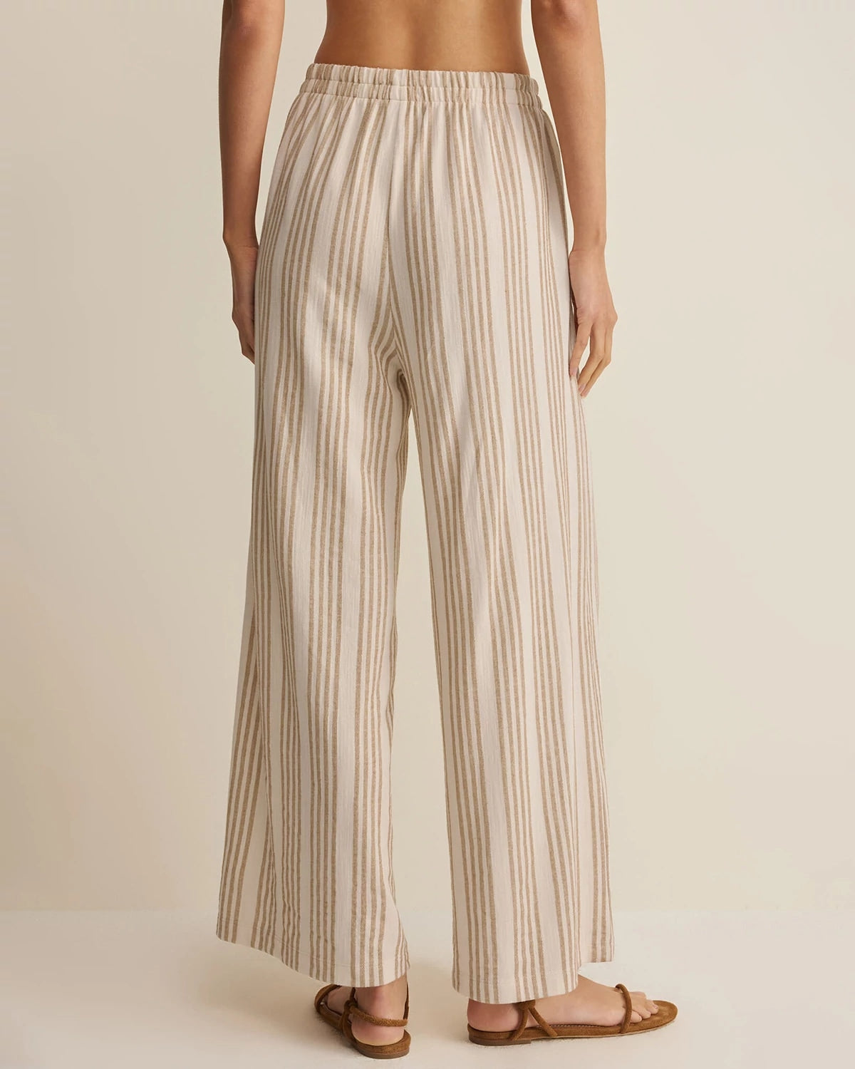 Cloud $|& Z Supply Scout Knit Striped Pant - Hanger Side