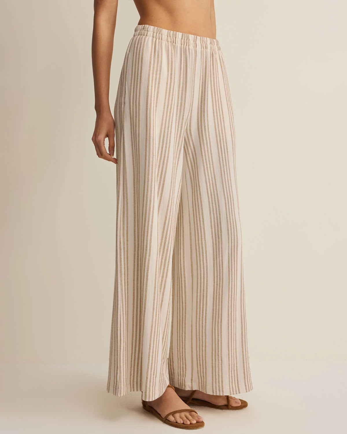 Cloud $|& Z Supply Scout Knit Striped Pant - Hanger Front